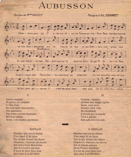 partition aubusson